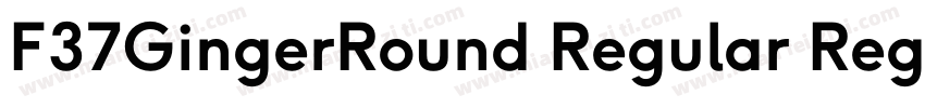 F37GingerRound Regular Regular字体转换